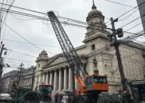 retirada de fios e cabos