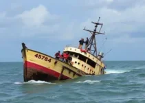 naufrágio no Encontro das Águas