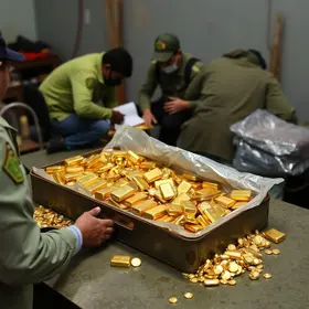 apreensão de ouro