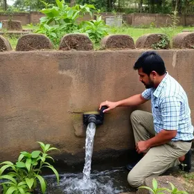 manutenção na ETA Mauazinho