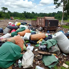 combate ao descarte irregular de resíduos