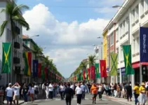 Ruas da Copa em Manaus