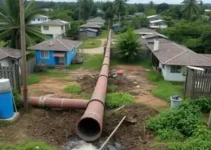 Ageman notifica Águas de Manaus após rompimento de tubulação