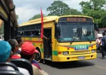 paralisação de ônibus em Manaus