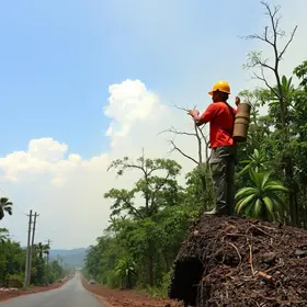 campanha de prevenção às queimadas