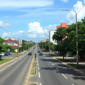 pavimentação no Tarumã