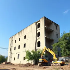 demolição de estruturas irregulares
