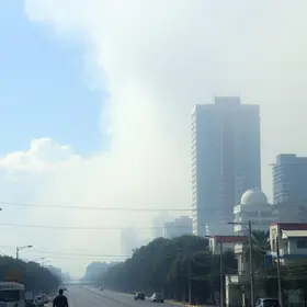 fumaça em Manaus