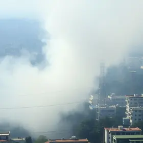 fumaça em Manaus