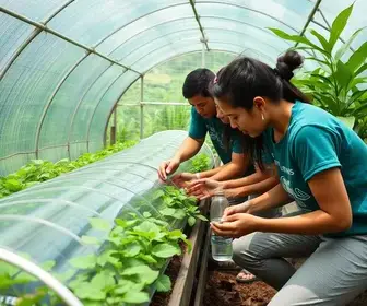 estufa de baixo custo para análise da água