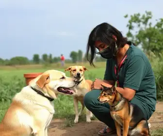 vacinação antirrábica animal