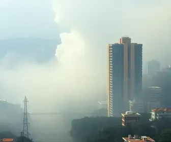 fumaça em Manaus