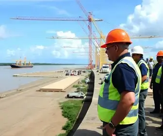 obras do Terminal Manaus Moderna